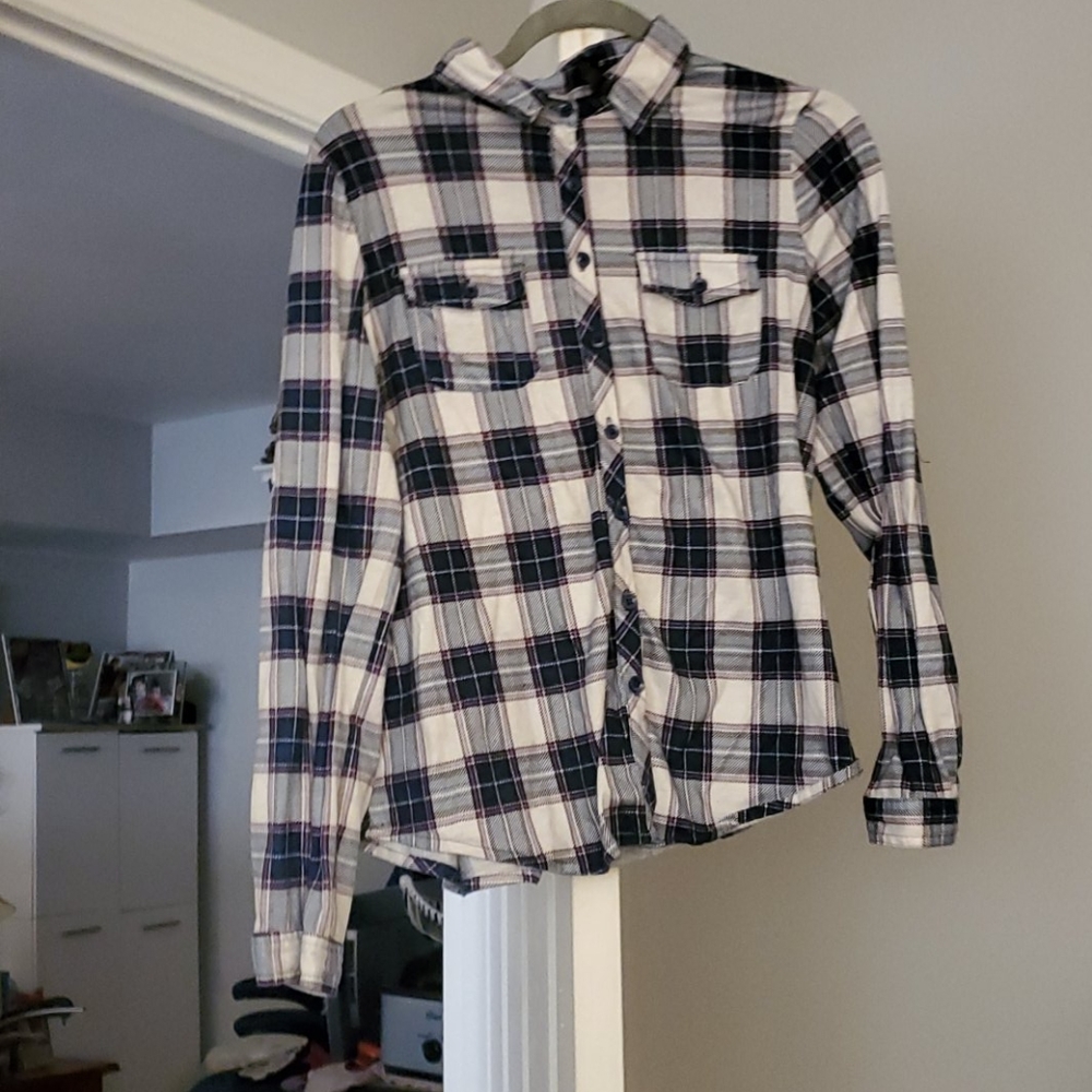 Plaid Button Up Shirt
